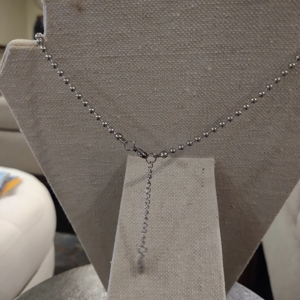 𝅺Sterling silver Ocean necklace